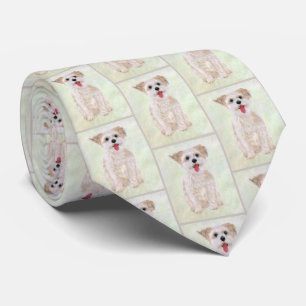 Corbata de mosaico Morkie