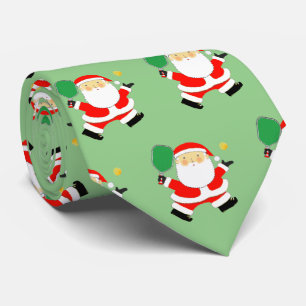 Corbata de Navidad de Pickleball