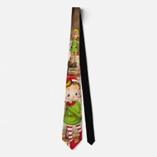 Corbata de Navidad, Elfo