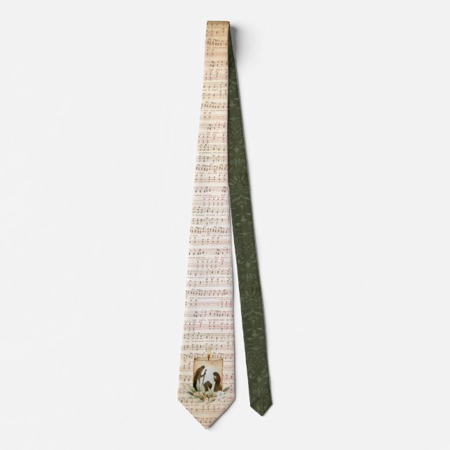 Corbata de Navidad Natividad (Anverso)