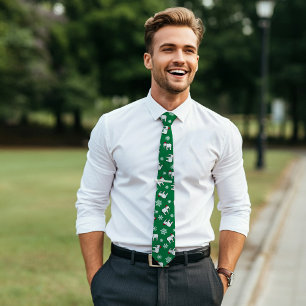 Corbata de Navidad para Fiesta del Elefante Blanco