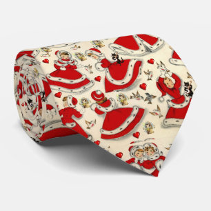Corbata de Navidad, Vintage