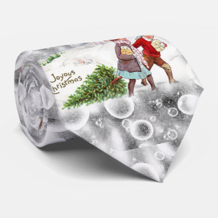 Corbata de Navidad, Vintage