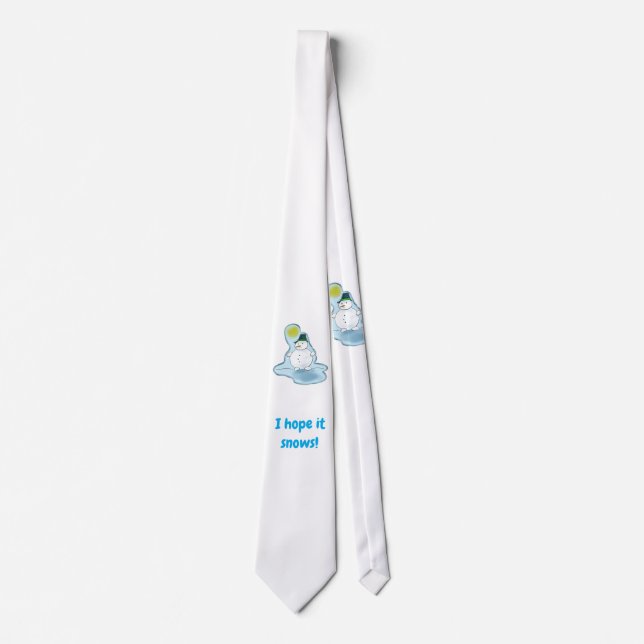 Corbata de nieve (Anverso)