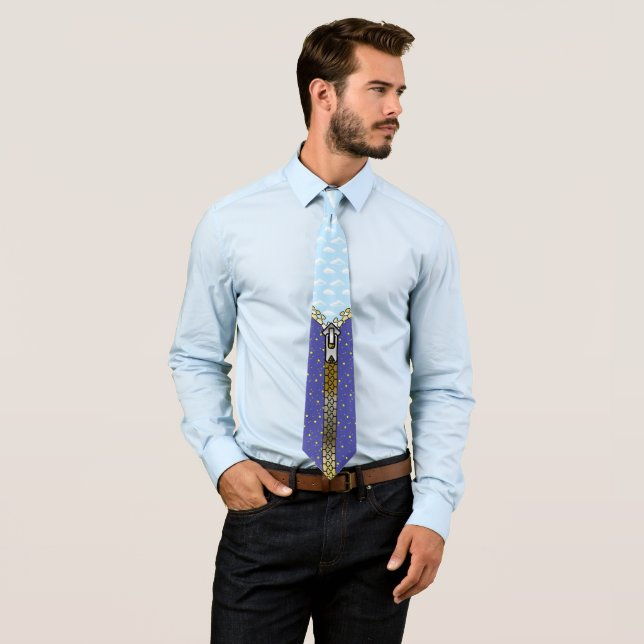 Corbata De noche a día (In situ)