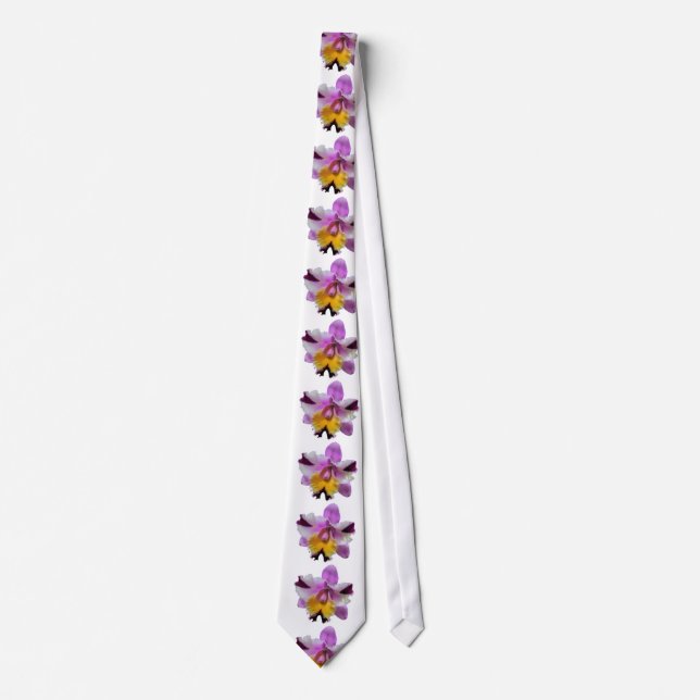Corbata de orquídea púrpura (Anverso)