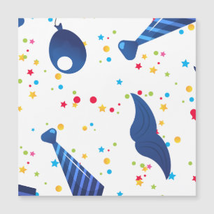 Corbata de papá color azul