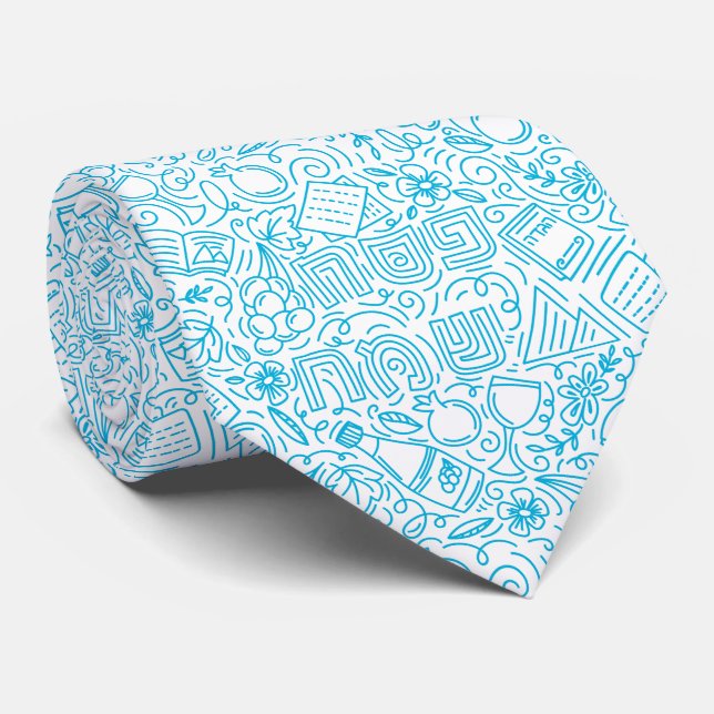 Corbata de Pascua Judía (Enrollado)