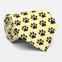 Corbata de pata de perro