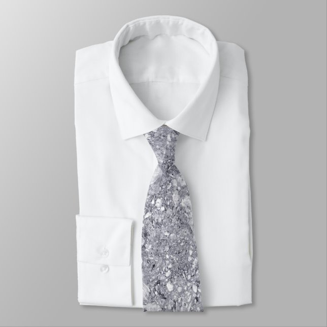Corbata de patrón de piedra natural (Atado)