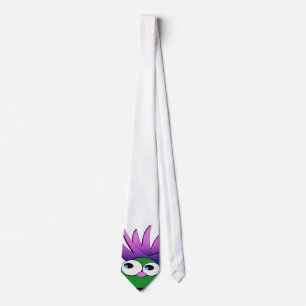 Corbata de Peek-a-boo pequeño monstruo