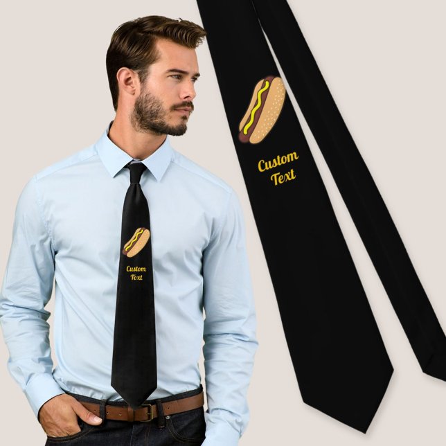 Corbata de perrito caliente (Subido por el creador)