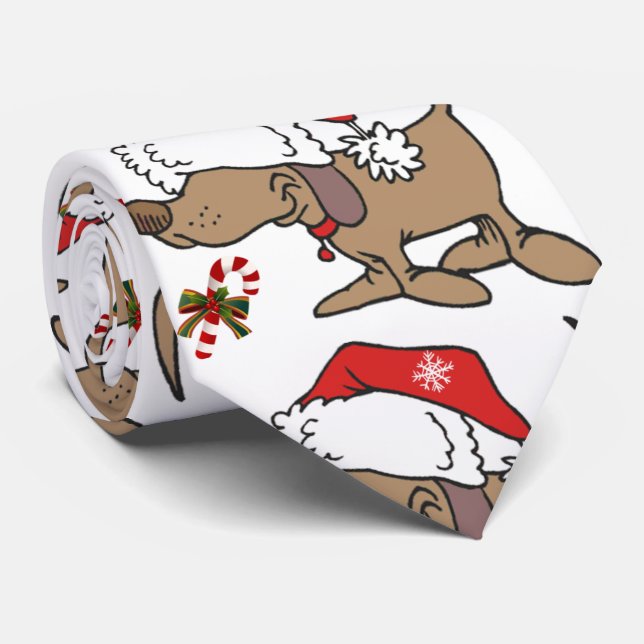 ***CORBATA DE PERRITO DE NAVIDAD**** CORBATA PERFE (Enrollado)