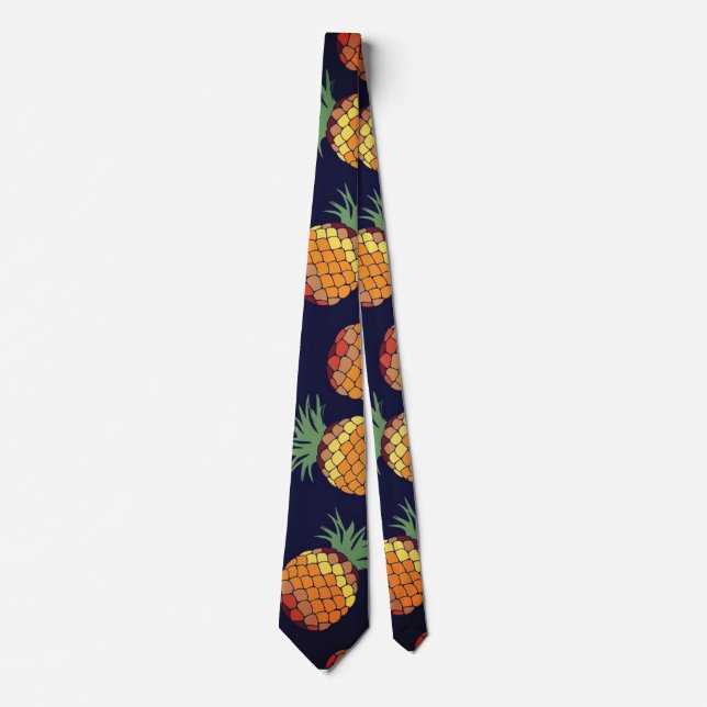 Corbata de piña tropical (Anverso)