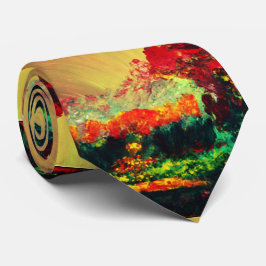 Corbata de pintura original masculina