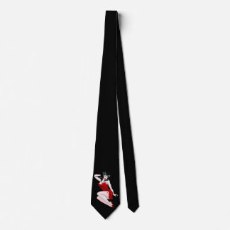 Corbata de Pinup Girl de los 50 Pinup Girl Corbata