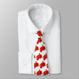 Corbata de Poinsettia (Navidad) 