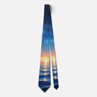 Corbata de puesta de sol