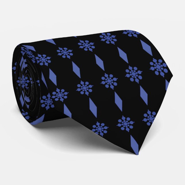 Corbata de raya ornamentada decorativa (Enrollado)