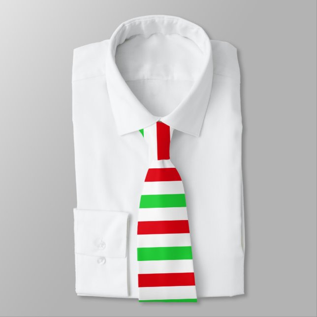 Corbata de rayas de Navidad 2 (Atado)