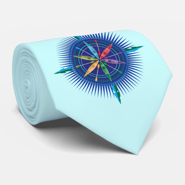 Corbata de Rosa de Kayak Compass (Enrollado)