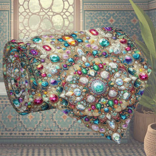 Corbata de seda de lujo de diseñador persa estilo