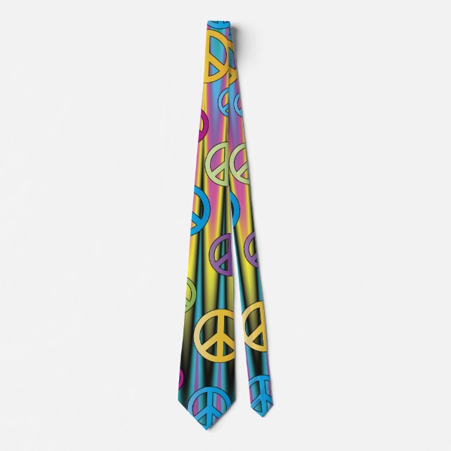 Corbata de signos de paz (Anverso)