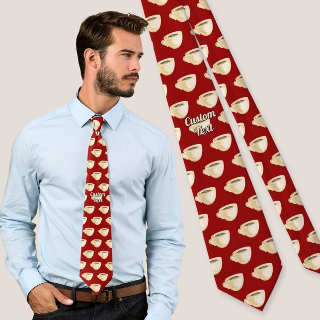 Corbata de taza de café (Subido por el creador)