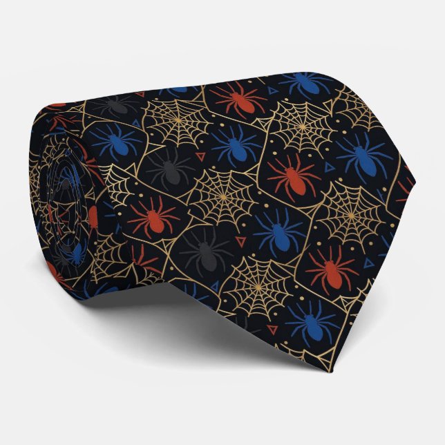 Corbata de tela de araña (Enrollado)