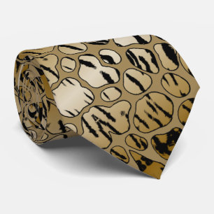 Corbata de tigre elegante