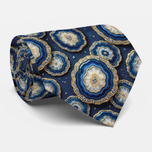 Corbata de traje de lujo Corbata de cuello azul