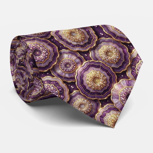 Corbata de traje de lujo | Corbata de cuello de ge (Enrollado)