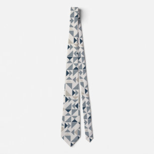 corbata de triángulos modernos