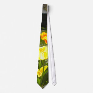 Corbata de tulipanes