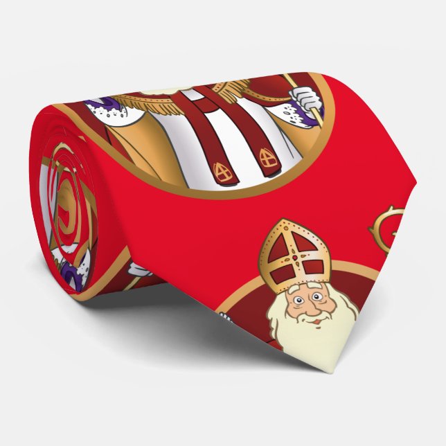 corbata de vacaciones de Sinterklaas - empate Navi (Enrollado)