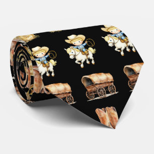 Corbata De Vaquero De Dibujos Animados Lindos