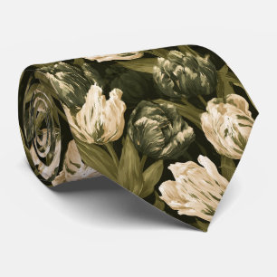 Corbata de verano para boda de marido con estampad