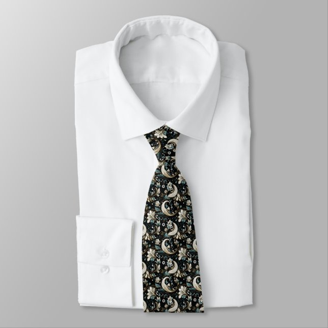 Corbata De Vestir De Estampado Paisley Para Hombre (Atado)