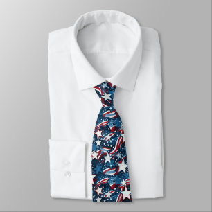 Corbata de Vestir para Hombres Patriotic Stars
