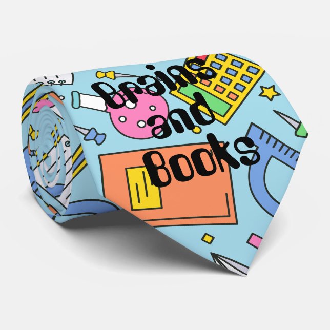 Corbata De vuelta a la escuela. Tema escolar (Enrollado)