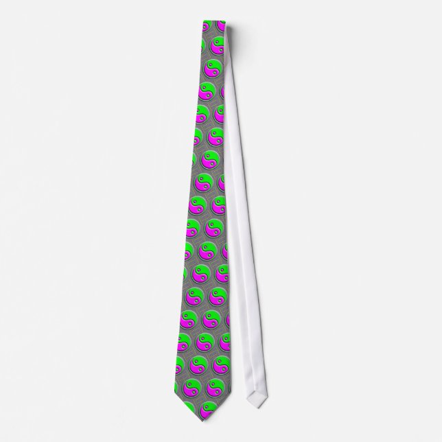 Corbata de Yin Yang (Anverso)