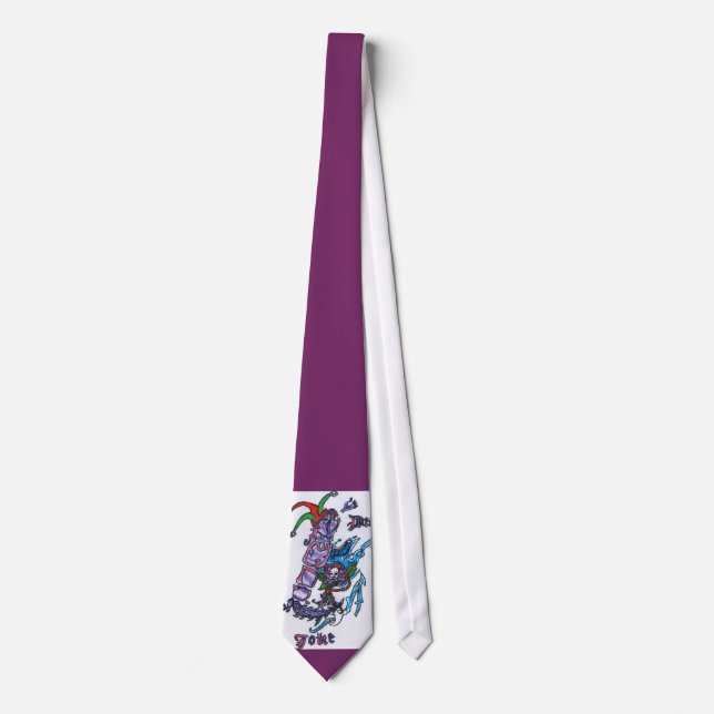 Corbata Dear Joker (Anverso)