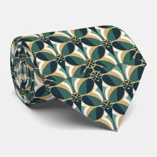 Corbata Decoración Art Deco elegante con baldosas