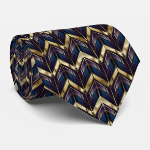 Corbata Decoración Art Deco elegante con baldosas