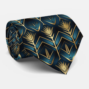 Corbata Decoración Art Deco elegante con baldosas