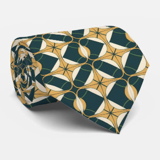 Corbata Decoración Art Deco elegante con baldosas