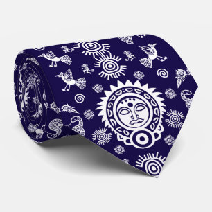 Corbata Decoración del hogar arte azteca mexicano