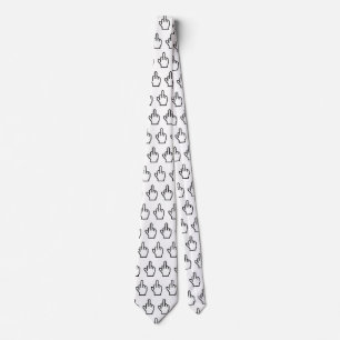 Corbata Dedo Medio de 8 Bits