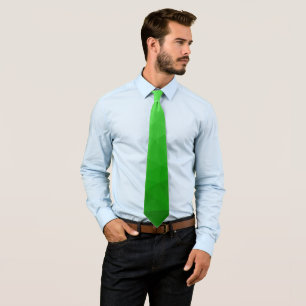 Corbata Degradado verde claro malla geométrica patrón bril