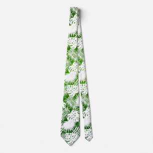 CORBATA DEJA UN PATRÓN SIN MAREAS BLANCO VERDE